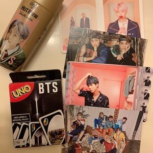 BTS NAMJOON / RM COFFEE + BTS UNO + PHOTO SIZED POSTCARDS